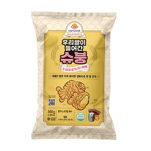 [반쿡] 우리 쌀이 들어간 슈붕 500g(붕어빵/슈크림)